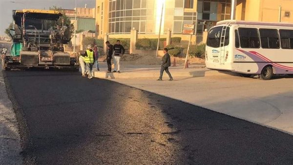 أعمال الطرق بالمدن