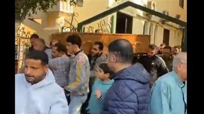 تشييع جثمان آخر ضحايا واقعة عزبة الصفيح في القليوبية 