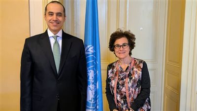 وزير الشؤون النيابية يلتقي نائب المفوض السامي لحقوق الإنسان في مقر المفوضية بجنيف