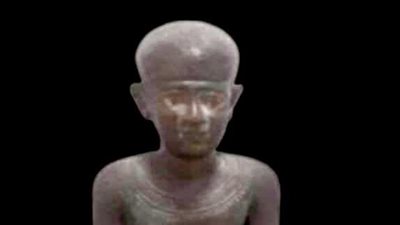  متحف آثار كفر الشيخ يعلن عن عرض تمثال لـ الوزير إيمحوتب من البرونز