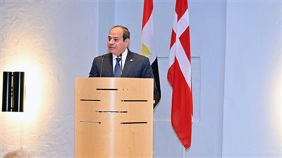 السيسي يلتقي رئيس البرلمان الدنماركي | فيديو