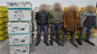 القبض على المتهمين بسرقة مواد غذائية من تاجر بالقاهرة 