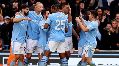 هالاند ودي بروين يقودان تشكيل مانشستر سيتي أمام كريستال بالاس بالدوري الإنجليزي