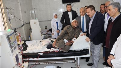 محافظ المنوفية خلال افتتاح مركز أسنان: دعم مستشفى قويسنا بـ3 ماكينات غسيل كلوي