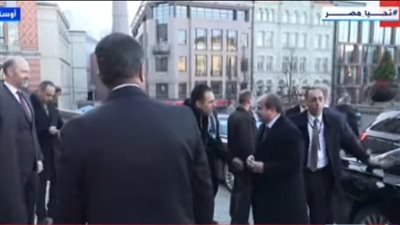 الرئيس السيسي يزور مقر البرلمان النرويجي ضمن زيارته إلى العاصمة أوسلو 