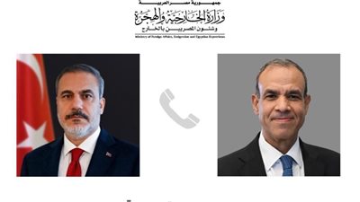 وزير الخارجية ونظيره التركي يبحثان تطورات الوضع في سوريا 