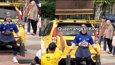 لـ 6 مرات.. ماليزية ترفع سيارة ضخمة بيديها وتثير دهشة السوشيال ميديا