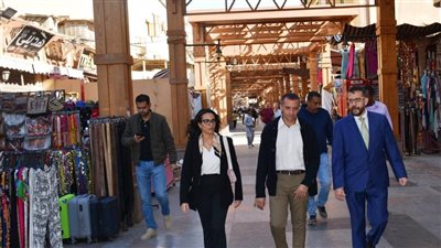 نائب محافظ أسوان يستعرض ثروات المحافظة في لقائه بمستشار السفارة الكندية