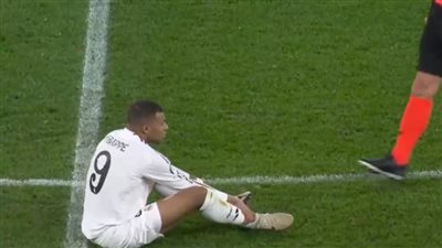 إصابة مبابي في مباراة ريال مدريد وأتالانتا في دوري أبطال أوروبا