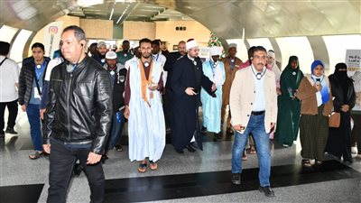  المشاركون بالمسابقة العالمية للقرآن يزورون المتحف القومي للحضارة 