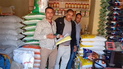 تحرير 9 محاضر تموينية في حملة بمركز ناصر ببني سويف