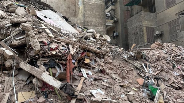 عقار العباسية المنهار