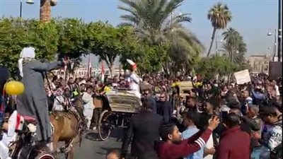 كرنفال شعبي على كورنيش الأقصر احتفالًا بالعيد القومي للمحافظة| بث مباشر 