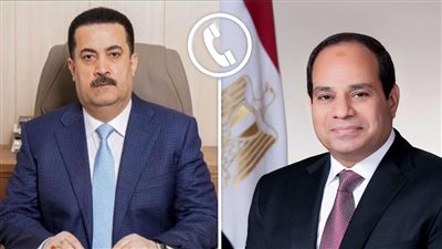 الرئيس السيسي يبحث مع رئيس وزراء العراق ترتيبات القمة العربية المقبلة في بغداد