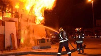 بسبب ماس كهربائي.. مصرع صغير في حريق منزل ببني سويف