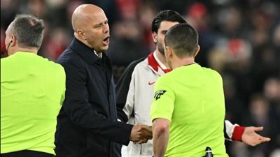 سلوت: لا يمكنني لوم الحكم على التعادل.. ولن أشكو من طرد روبرتسون