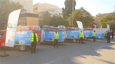 صناع الخير تصل بمبادرة صناع الدفا إلى الفيوم| صور