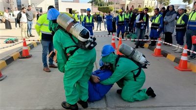 مياه المنوفية تنفذ خطة عملية للسيطرة على الكلور والطوارئ| صور