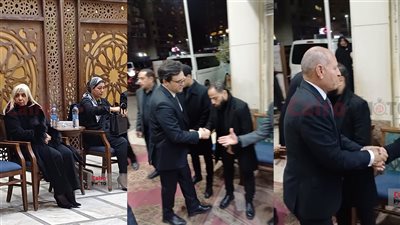 وزير الثقافة ومحافظ القاهرة وعمرو سليم أبرز الحضور في عزاء زوج لمياء زايد بالحامدية الشاذلية