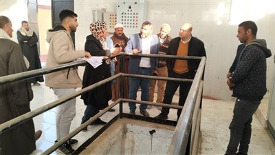 نائب محافظ الجيزة يتفقد أعمال تجارب محطة رفع الصرف الصحي.. ويستمع لشكاوى المواطنين بأطفيح| صور