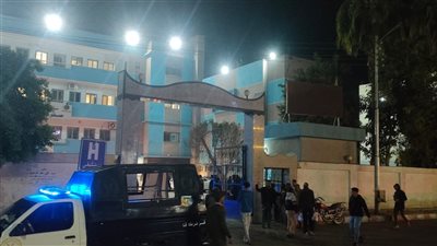 إصابة 16 شخصًا بالاختناق في حريق مستشفى الصدر بقنا