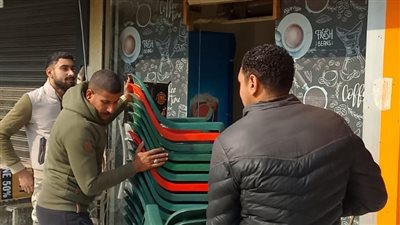 حملة مكبرة على المحال التجارية المخالفة في الهرم | صور