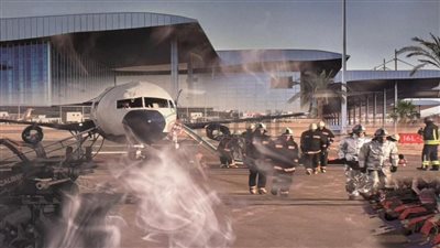 لا تخافوا من سارينات الإسعاف والمطافي.. مطار الغردقة الدولي ينفذ تجربة طوارئ لـ قنبلة بمبنى الركاب 2