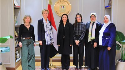 وزيرة التضامن تلتقي سفيرة الاتحاد الأوروبي لـ مناقشة جهود الوزارة في دعم الأسر الأولى بالرعاية