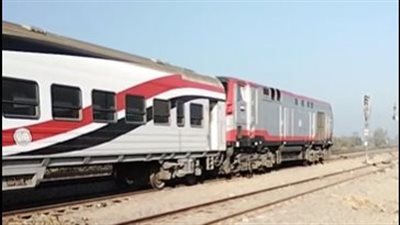 مصرع شخص دهسا تحت القطار في أسوان 