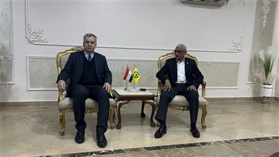 محافظ شمال سيناء يستقبل السفير الألماني بالقاهرة