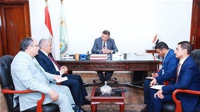 الزراعة تبحث مع أكساد إنشاء مزرعة نموذجية للسلالات المتميزة من الأغنام والماعز