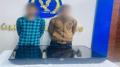 بأسلوب كسر القفل.. القبض على عاطلين لاتهامهما بسرقة شاشة تلفاز من معهد تعليمي