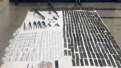 ضبط 361 قضية مخدرات و231 قطعة سلاح ناري خلال 24 ساعة.. وتنفيذ 86 ألف حكم قضائي