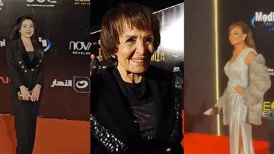 سميرة أحمد وبشرى وسهير جودة أبرزهم.. توافد نجوم الفن على ريد كاربت مهرجان الأفضل| صور