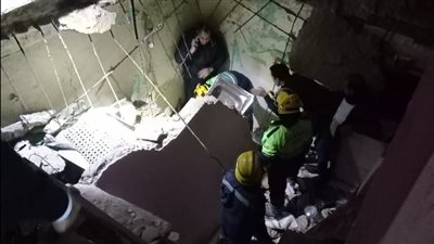 مصرع مسن إثر انهيار سقف غرفة بعقار سكني في مصر الجديدة