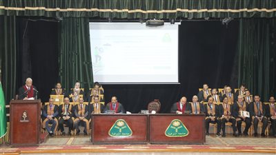 جامعة المنوفية تحتفل بعيدها الـ48.. وتكرم الطلاب المتفوقين 