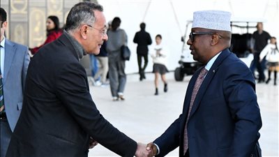 وزير الخارجية الصومالي يزور المتحف المصري الكبير | صور 