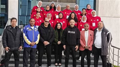 إيناس مظهر وعلاء نبيل يحضران فعاليات الرخصة الإفريقية B7 للمدربات