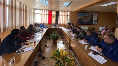 رئيس جهاز دمياط الجديدة يلتقي شركات المرافق والطرق لمتابعة مستجدات العمل وتذليل أي عقبات