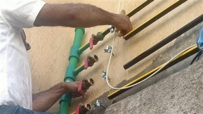 حملة لضبط وصلات المياه الخلسة بالنوبارية الجديدة.. واستكمال أعمال التجميل بالمدينة