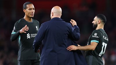 سلوت: إذا نظرت إلى أرقام صلاح فلا يوجد أي نقاش عن كونه أفضل لاعب بالعالم