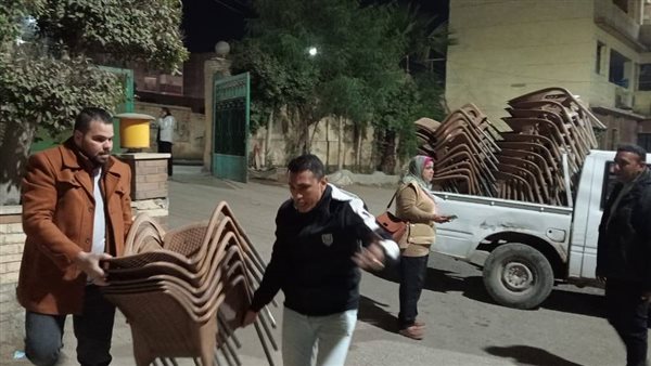 جانب من الإزالة بالبدرشين