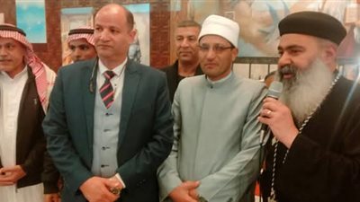 رئيس مدينة دهب يشارك الأقباط الاحتفال بعيد الميلاد المجيد