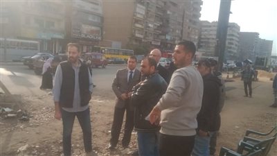 محافظ القليوبية يتابع أعمال إنشاء 3 كباري مشاة بمحور الفريق العصار في شبرا الخيمة