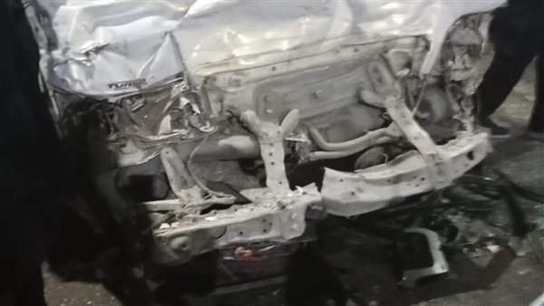 حادث تصادم بأسيوط
