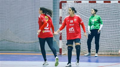 لقطات من فوز يد الأهلي على سموحة بدوري السيدات