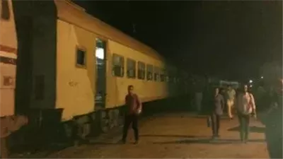 السكة الحديد تكشف تفاصيل حريق جرار قطار طنطا - منوف │ خاص