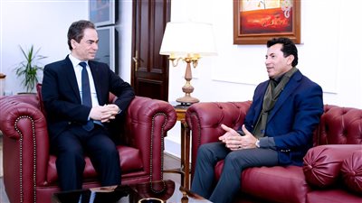 رئيس الهيئة الوطنية للإعلام يستقبل وزير الشباب والرياضة لبحث سبل التعاون المشترك