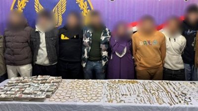 حبس تشكيل عصابي لاتهامه بسرقة مشغولات ذهبية واستبدالها بأخرى مزيفة