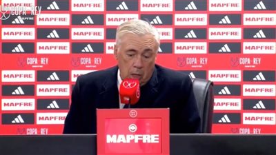 أنشيلوتي: قدمنا مباراة جيدة وقوية.. وطلبت من اللاعبين الشباب تقديم أفضل ما لديهم